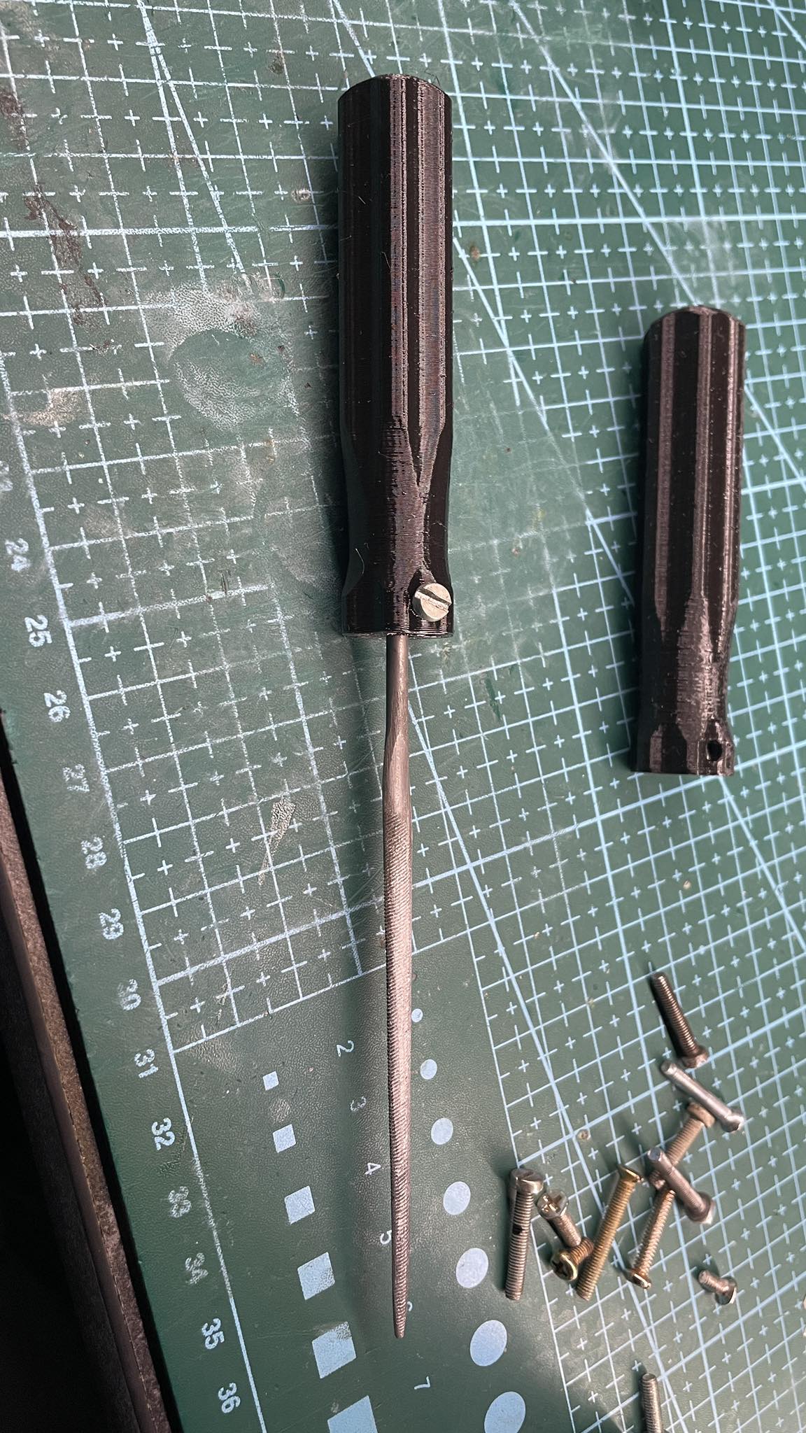 Handle for Needle File by Kolavq Download free STL model