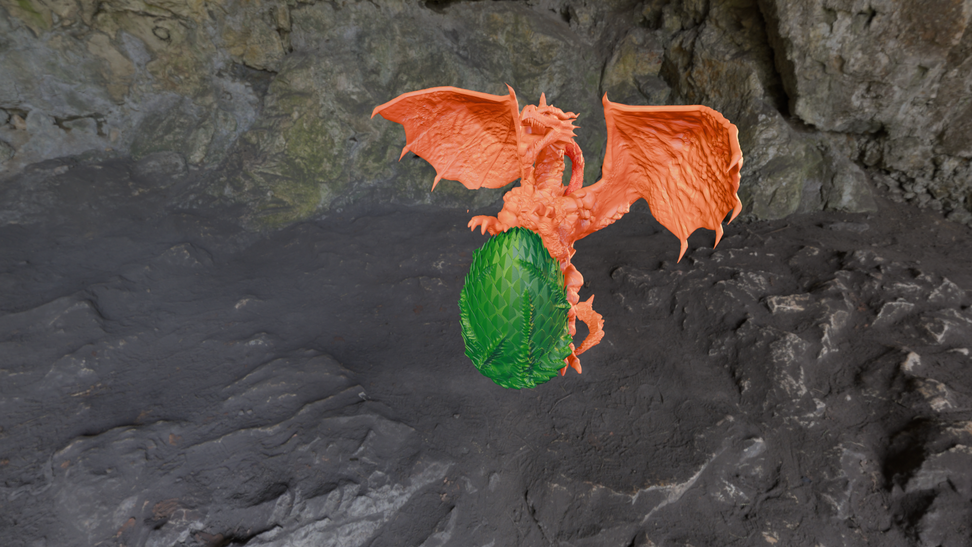 DRAGON XMAS TOY