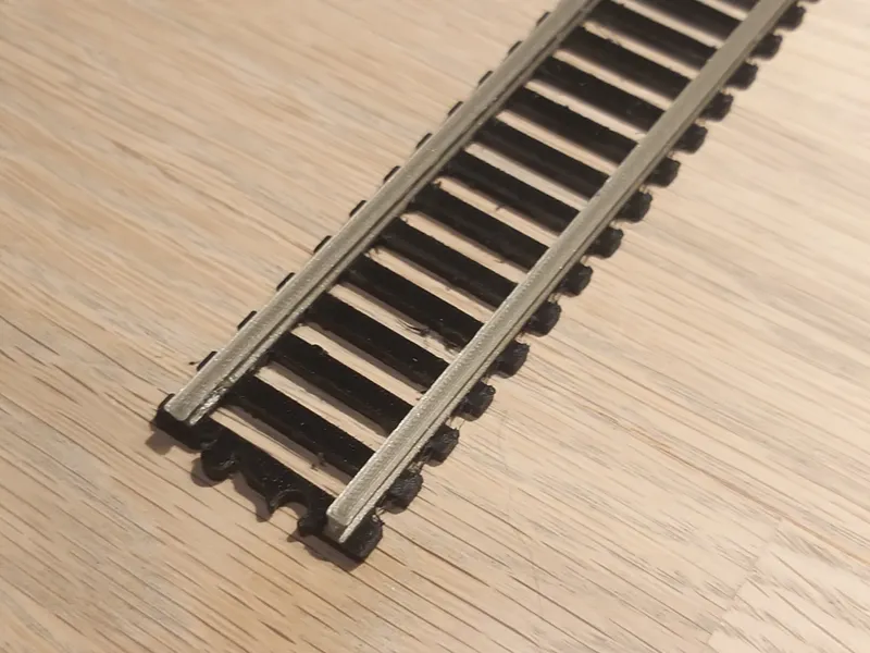 Railway for small LEGO train by Claus | Download free STL model ...