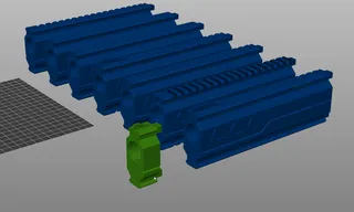 STL file Airsoft Tracer Mount for DESERT EAGLE 🔫・3D print model
