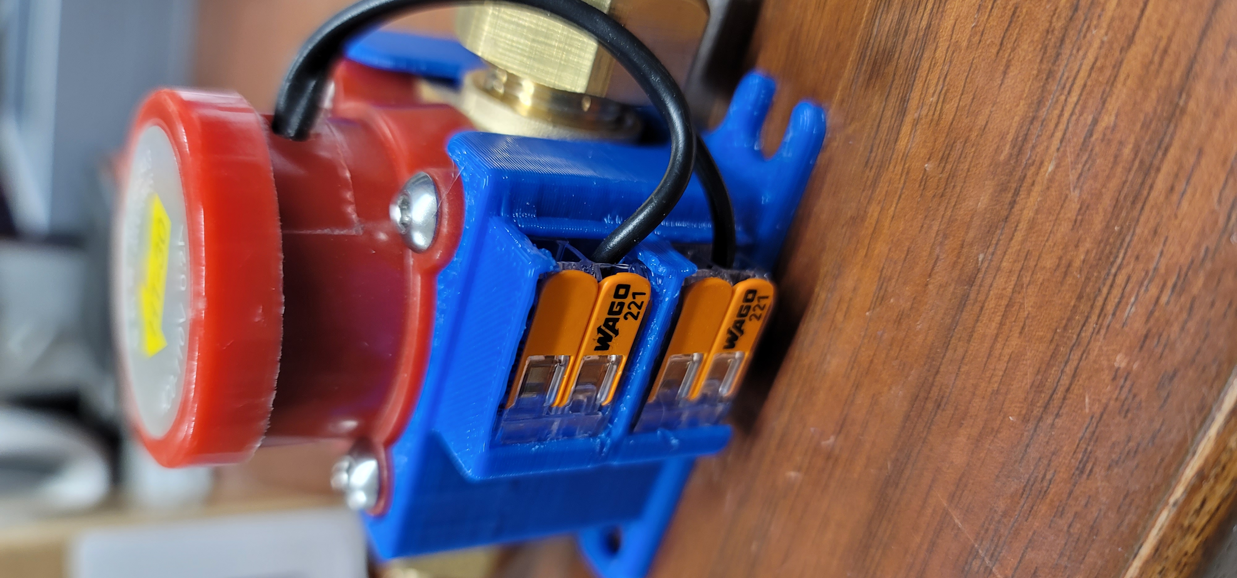 Cloudray HT30 Coolant Flow Sensor Mount with optional WAGO Connector