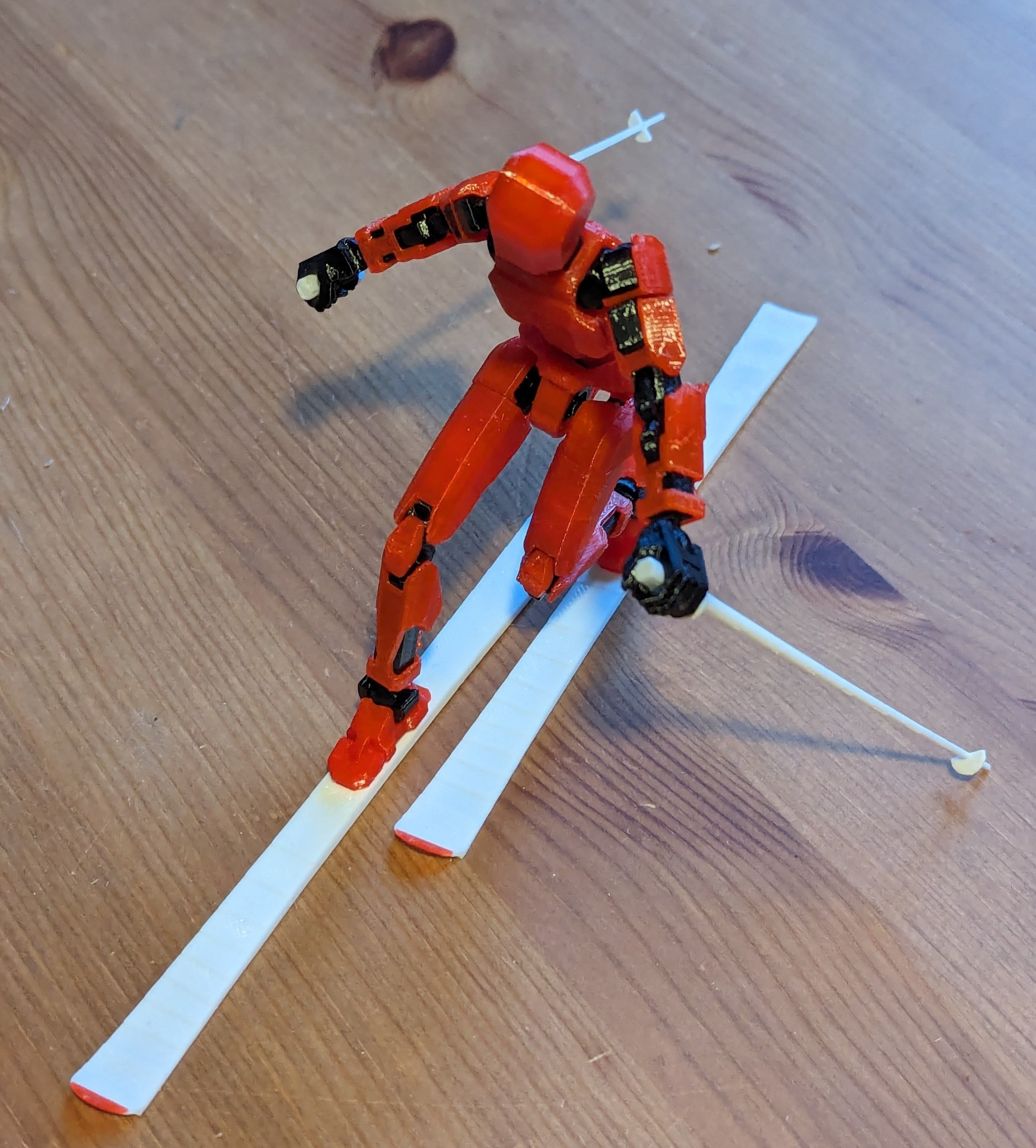 Telemark skis for DUMMY 13 (v1.0 & BETA)