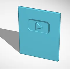 Red Diamond Playbutton by Jasiu | Download free STL model | Printables.com
