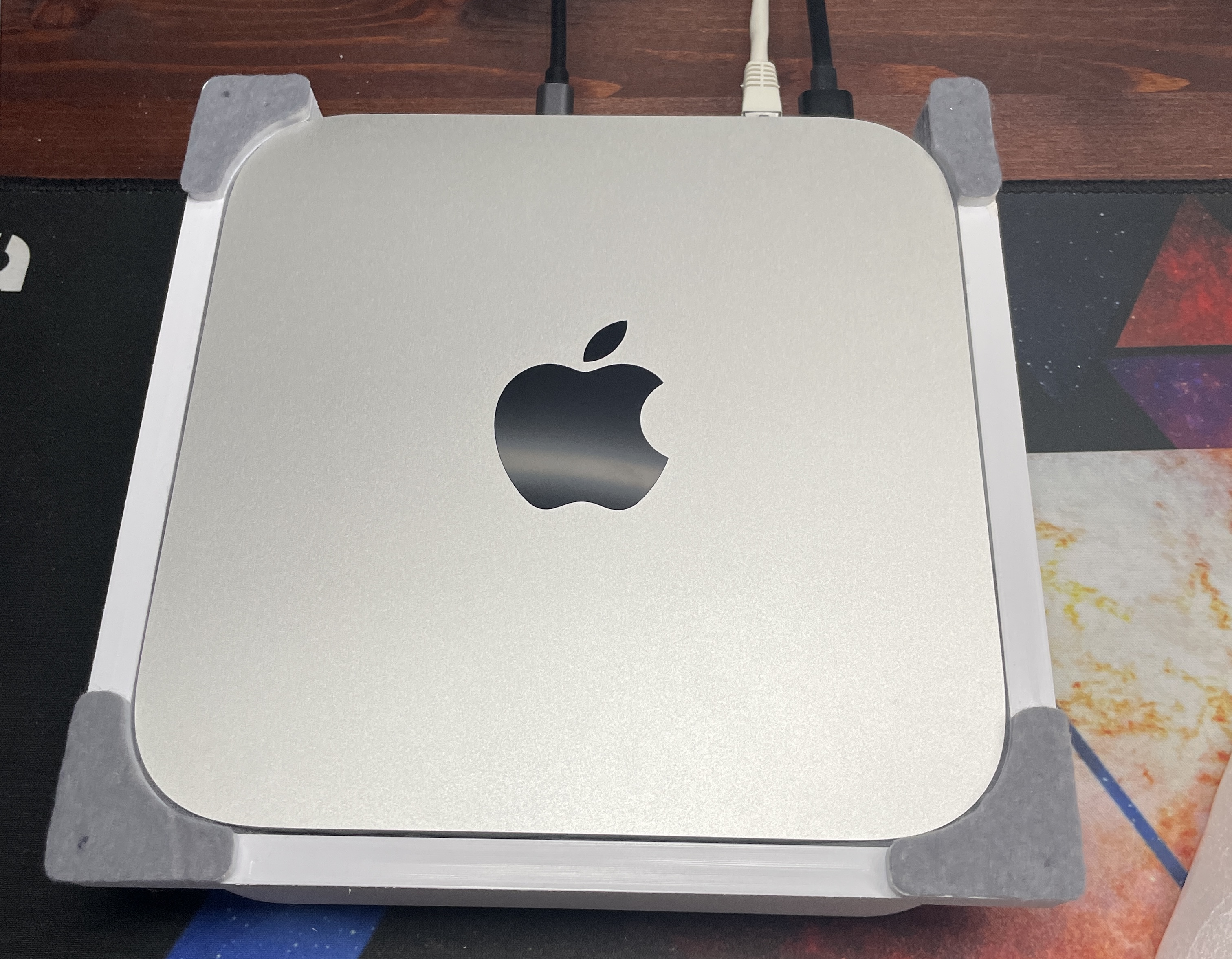 Mac mini mount (under the desk)