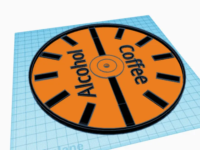 Alcohol Time - Coffee Time: Clock