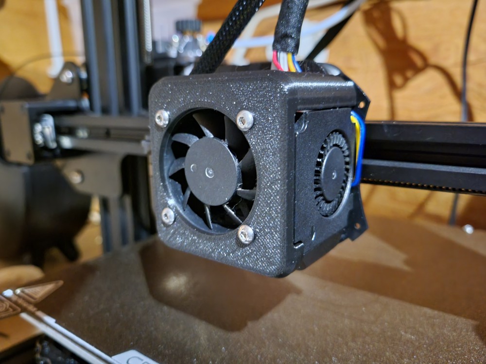 ender 3 v2 hotend cover thingiverse