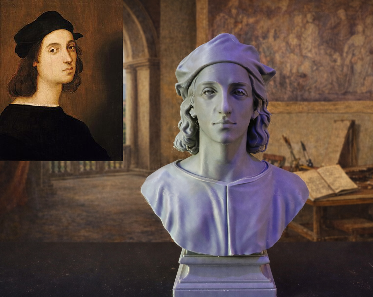 Raphael (Raffaello Sanzio da Urbino) – Bust