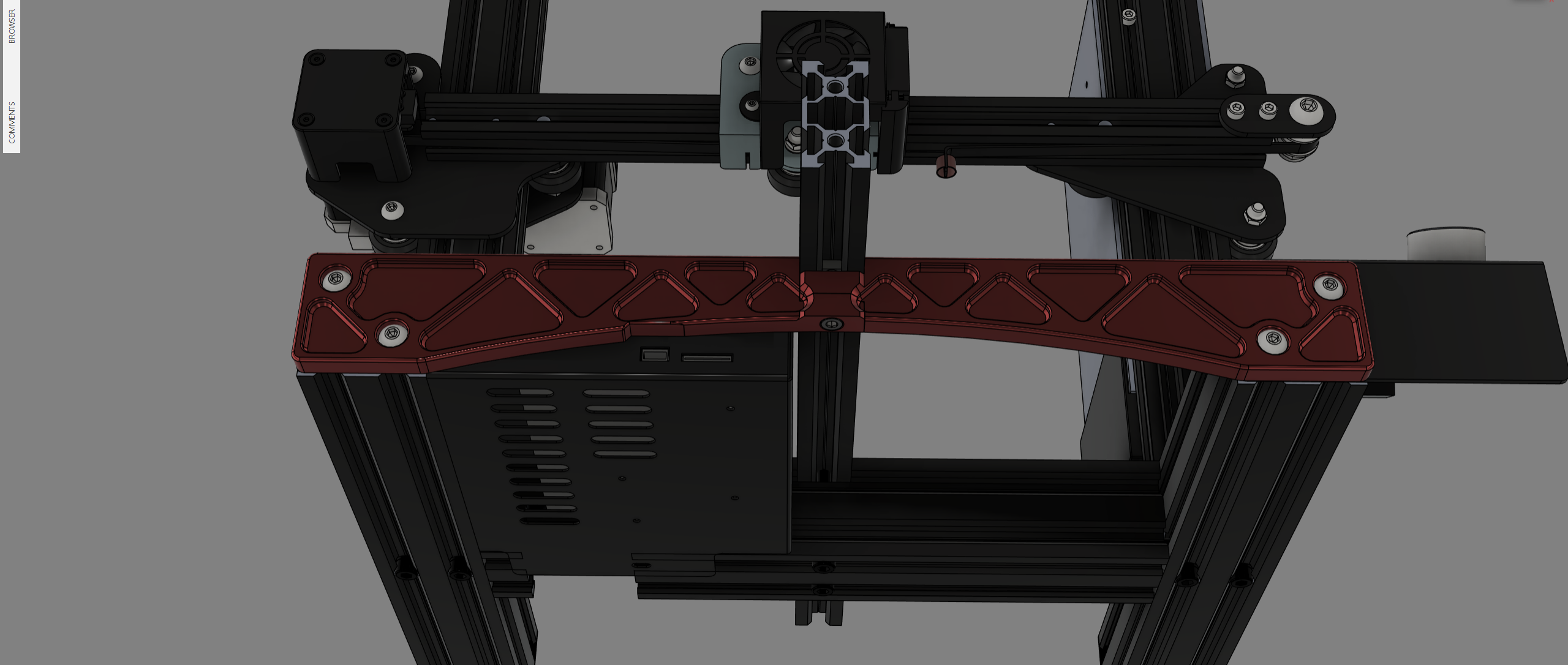 Ender 3 Y Brace Updated