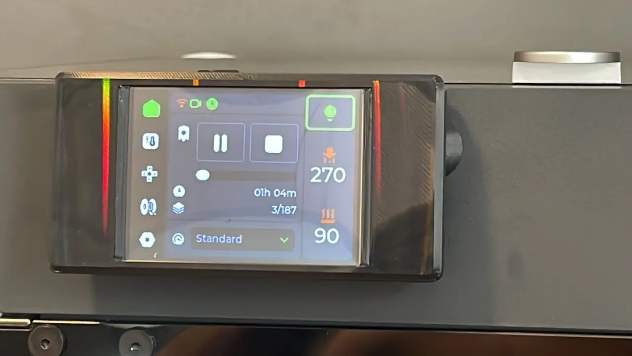 Bambu Lab P1 Series X-Touch Display mount by jthomeo | Download free ...