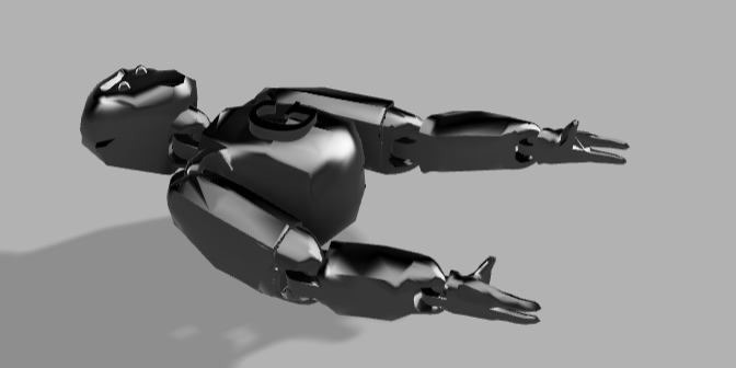 gorilla tag articulated monke by 3D Guy | Download free STL model