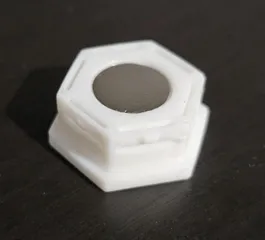 Round Magnet insert for Honeycomb storage wall