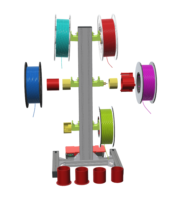 Motorized Spool Rewinder (SMuFF) da Technik Gegg | Scarica il modello ...