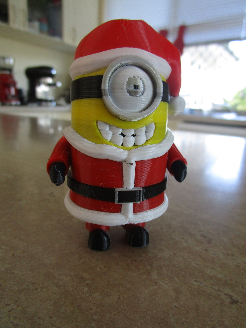 MMU version of Minion Christmas Ornament