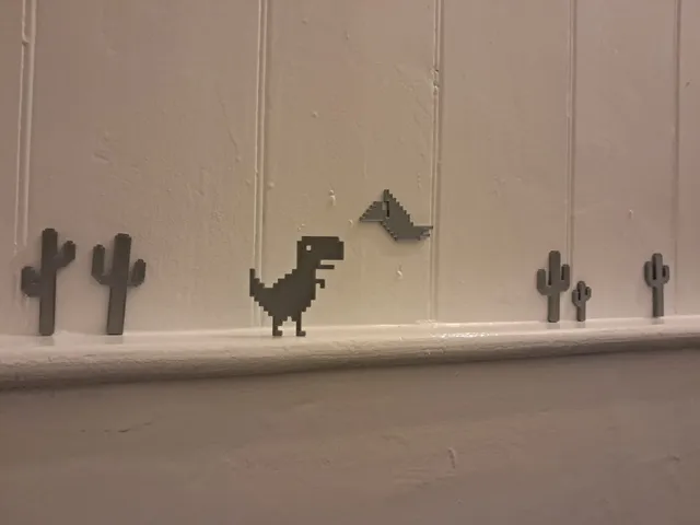 The No Internet Chrome Dinosaur Game