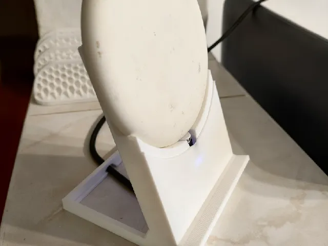 Xiaomi Mi Mix 3 wireless charger stand - no support