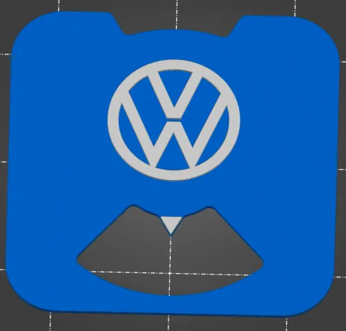 Parking disc/clock Volkswagen Logo