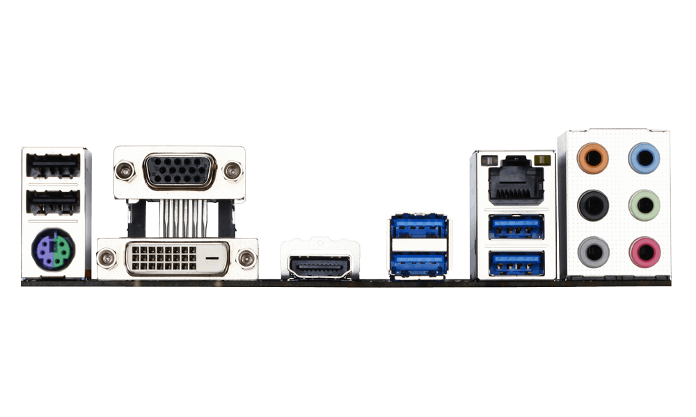 GIGABYTE GA-Z97M-D3H Motherboard IO Shield — miniatura 2