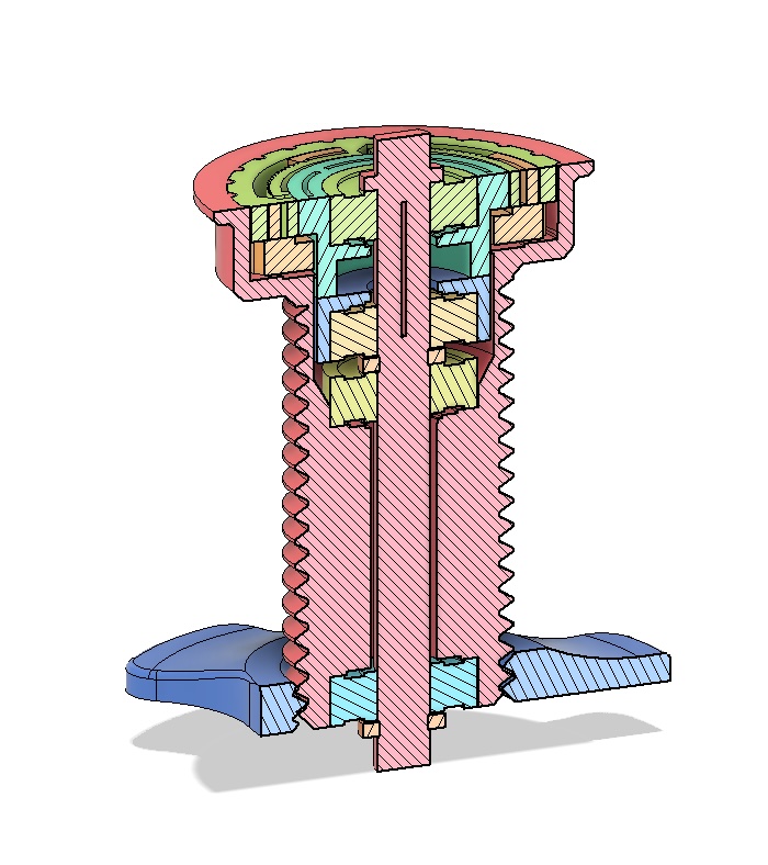 Compact Spool Auto-Rewinder por Oleksii Moroz | Descargar modelo STL ...