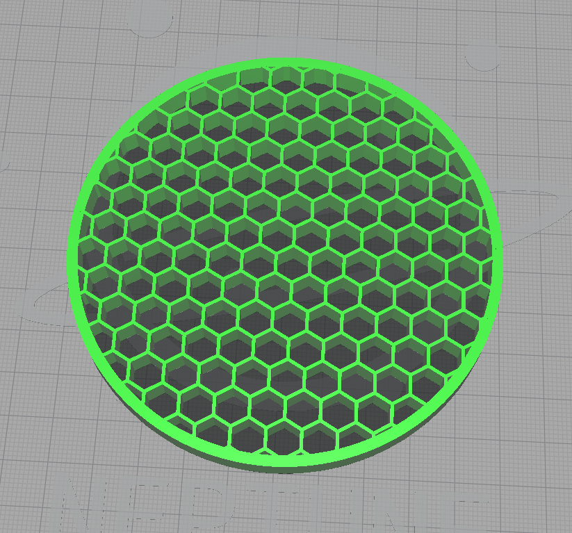Hexagonal coaster
