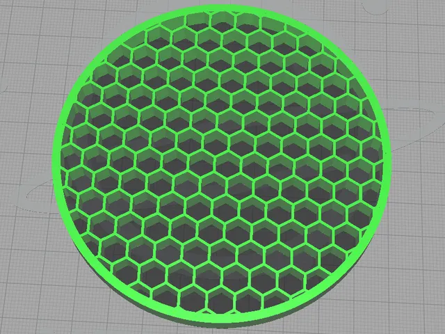 Hexagonal coaster