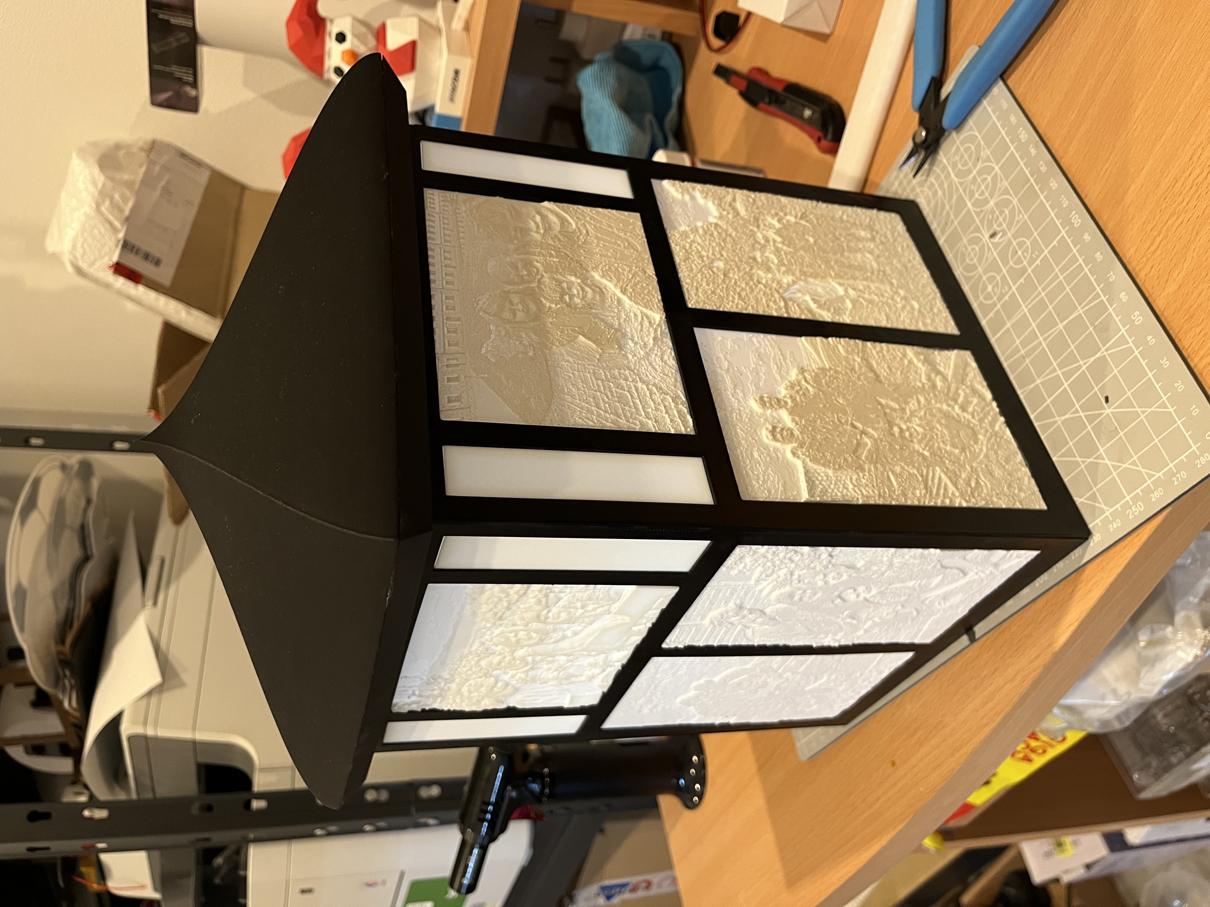 Miniatura 2 do modelo 3D Big Lithophane Lantern