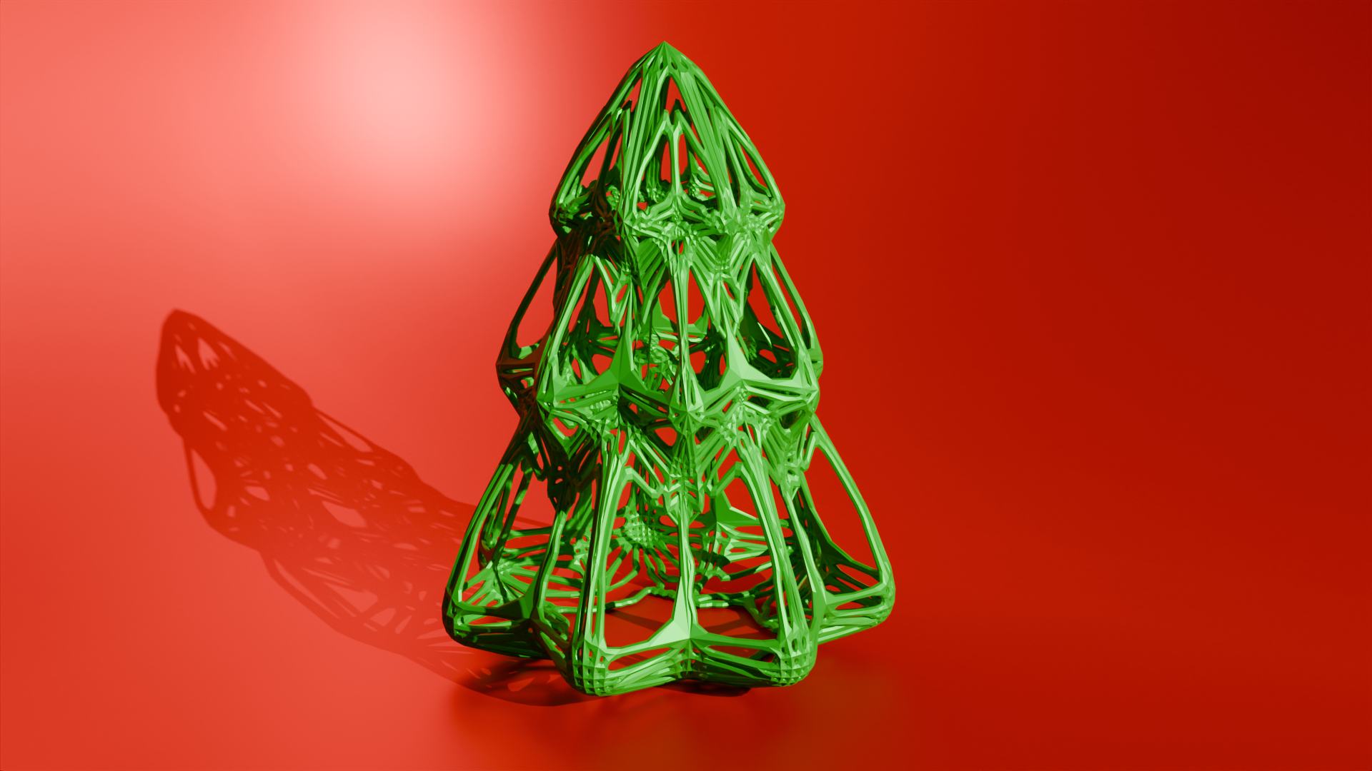 Voronoi Christmas Tree Easy To Print ^^