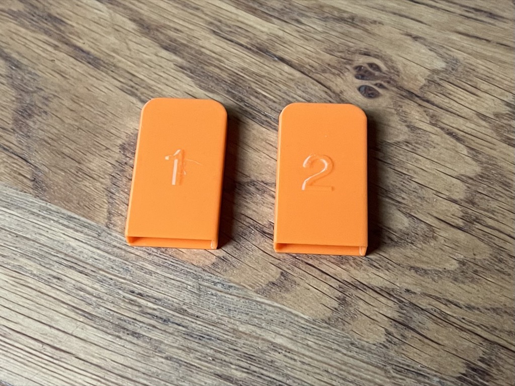 Yubikey 5C NFC Cap remix: smooth and numbered