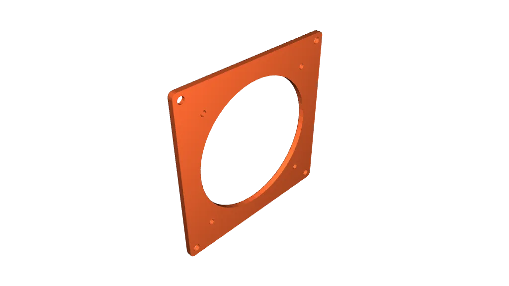 VESA 75mm to 100mm adapter by TSWhelchel | Download free STL model ...