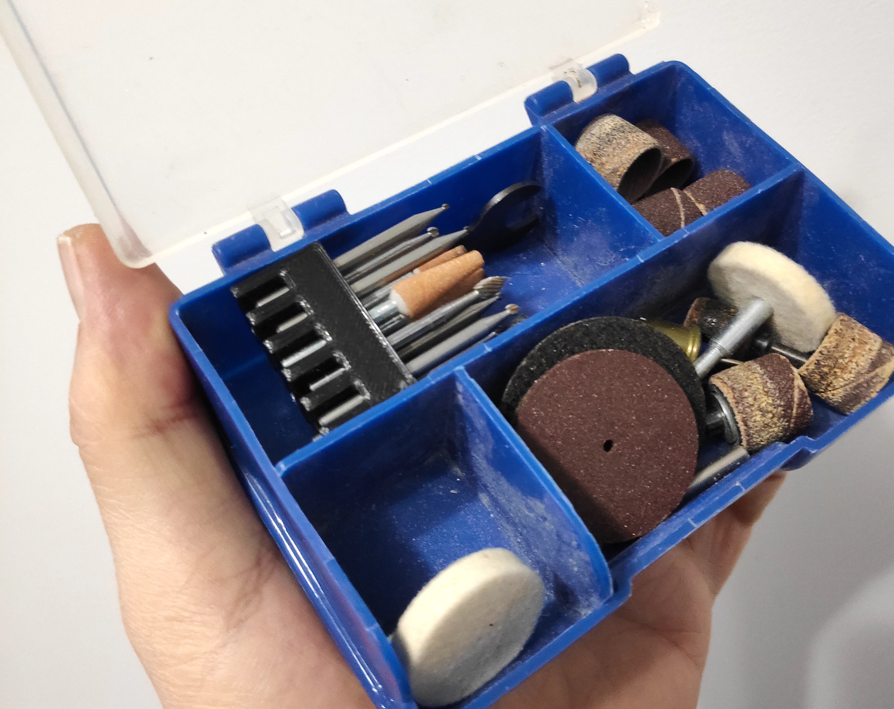 STL file Cosmetic Make-up Brush Storage Box Multifunction Large