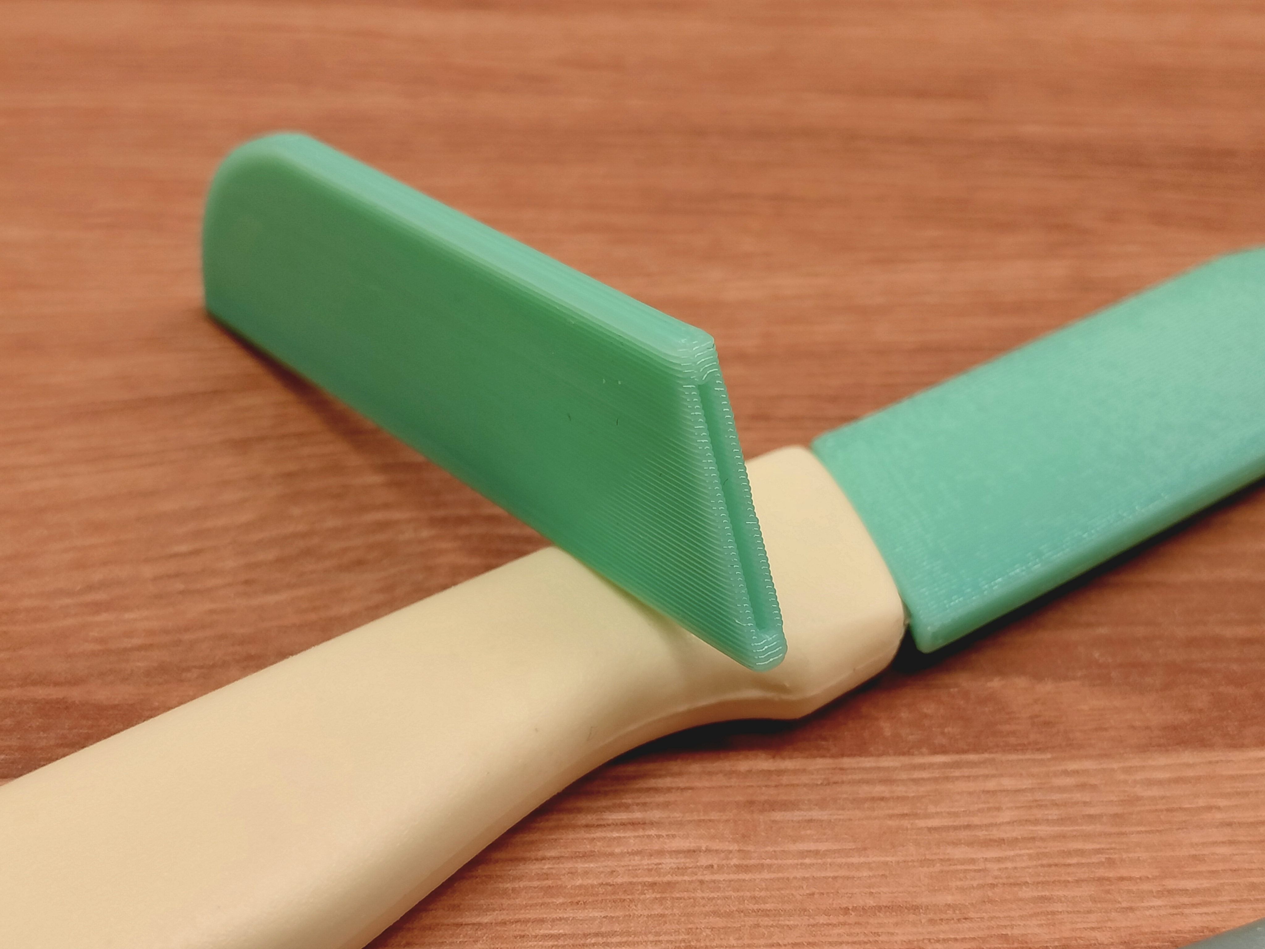 Small kitchen knife sheath - peeler - protection - sharp - cutting - chopping -common — thumbnail 2