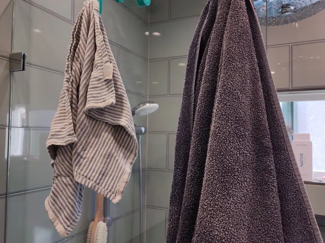 Parametric Towel Hanger - Shower hanger for shower glass