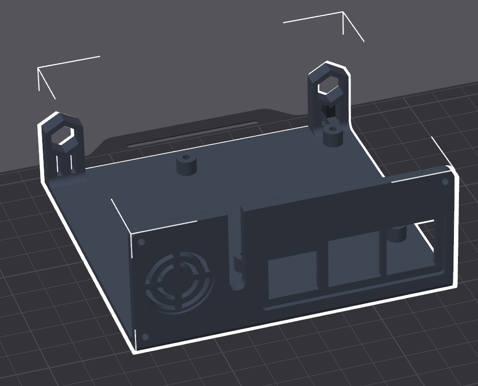 Retro Desktop PC Raspberry Pi (2,3) case_base by User87 | Download free ...