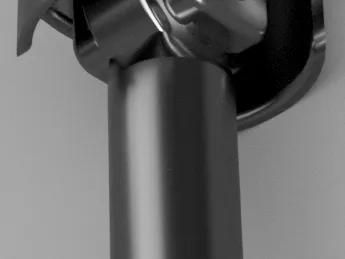 Piston shift knob