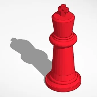 Chess Bookmark (King) by Lucas J, Download free STL model