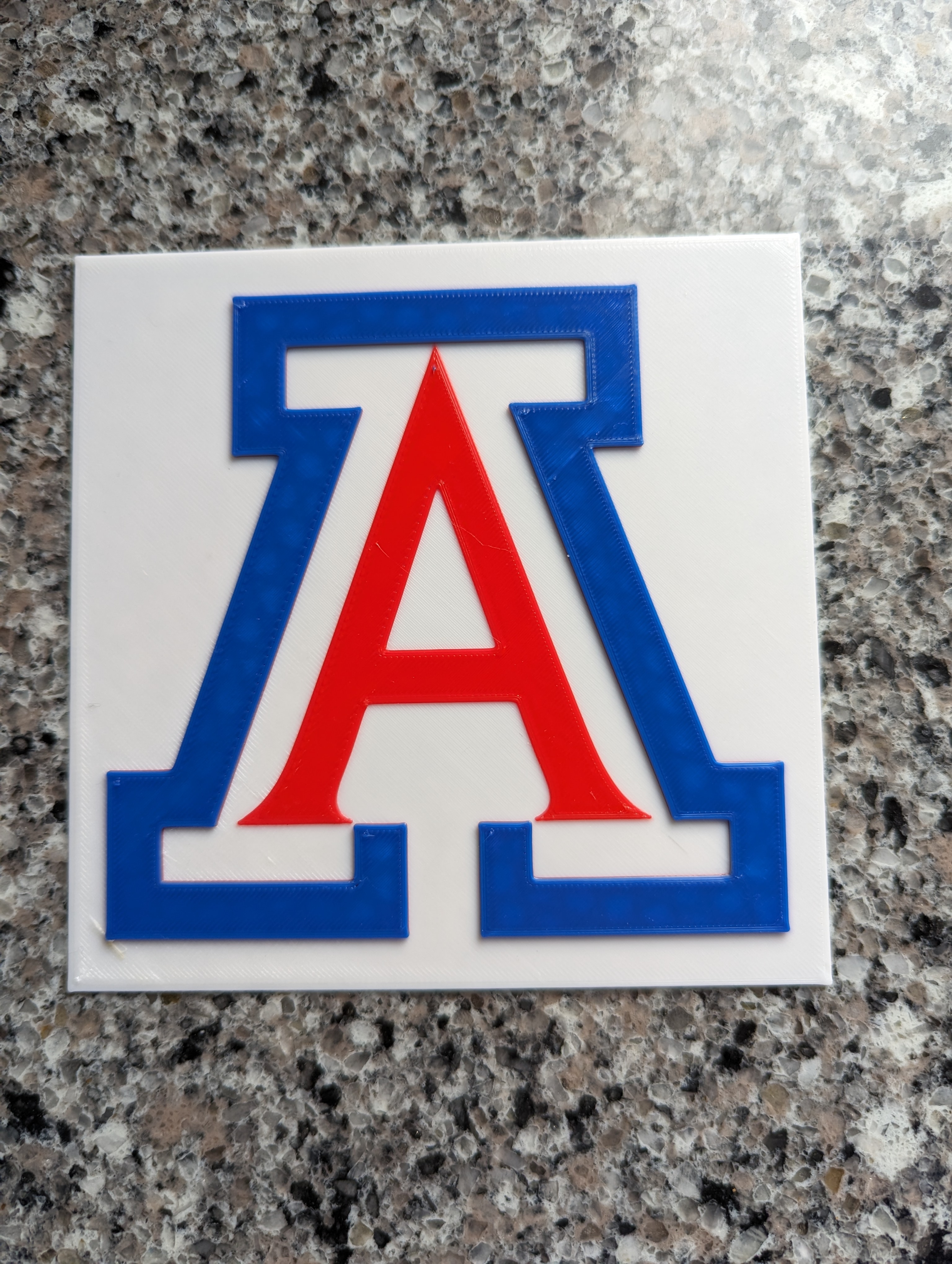 University of Arizona placard - booster alumni sign