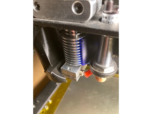 E3D v6 Fan Shroud for Printrbot Simple Metal