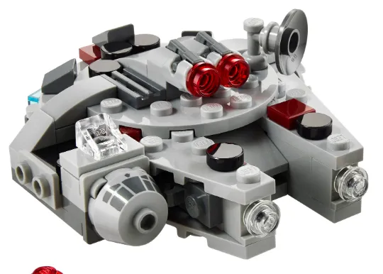 Millennium Falcon Microfighter Lego set to print by Ollie7802