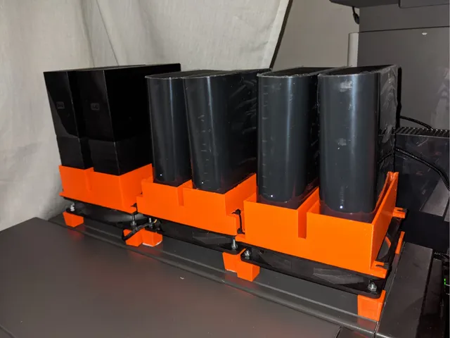 Dual WD Elements / MyBook Fan Stand