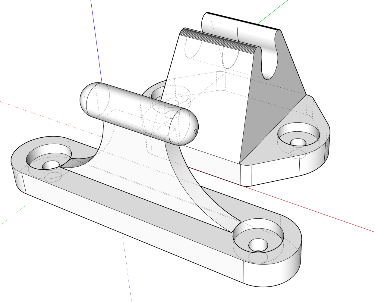 Door-lock for ADRIA recreational vehicle