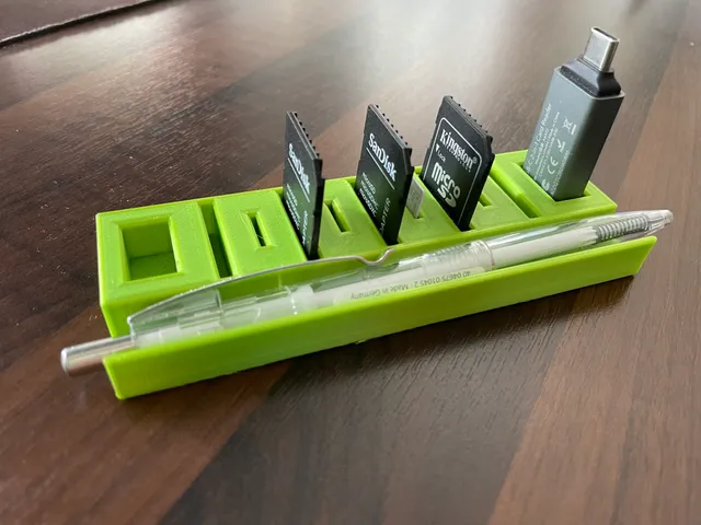 SD-Card and Adapter Holder