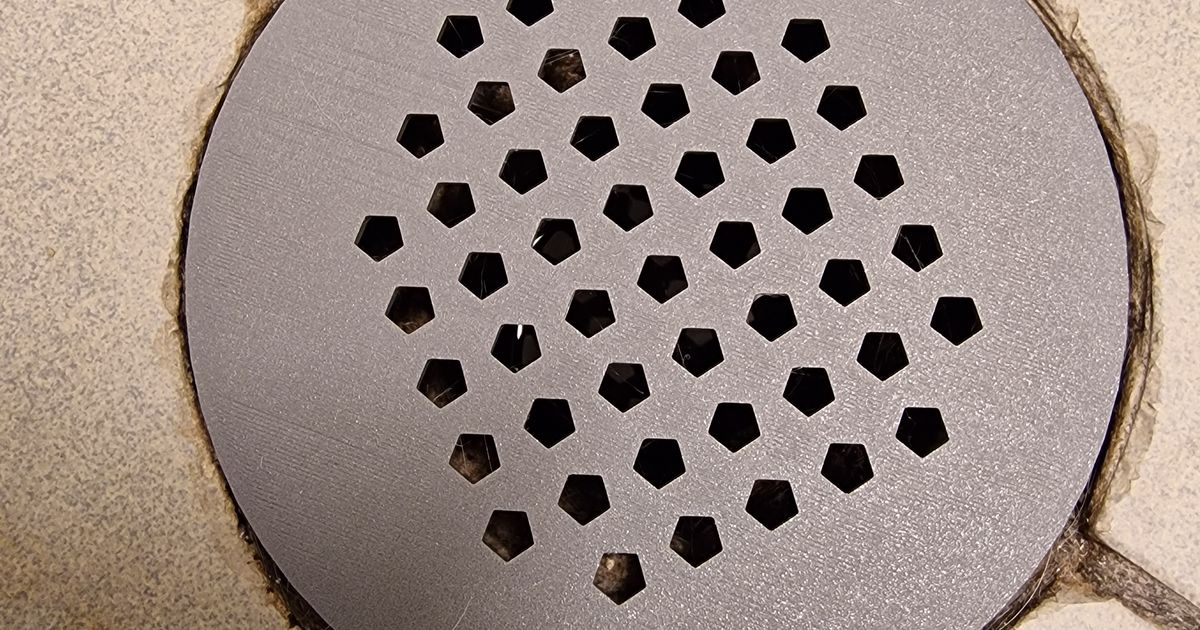 Drain cover by Stjernen Download free STL model