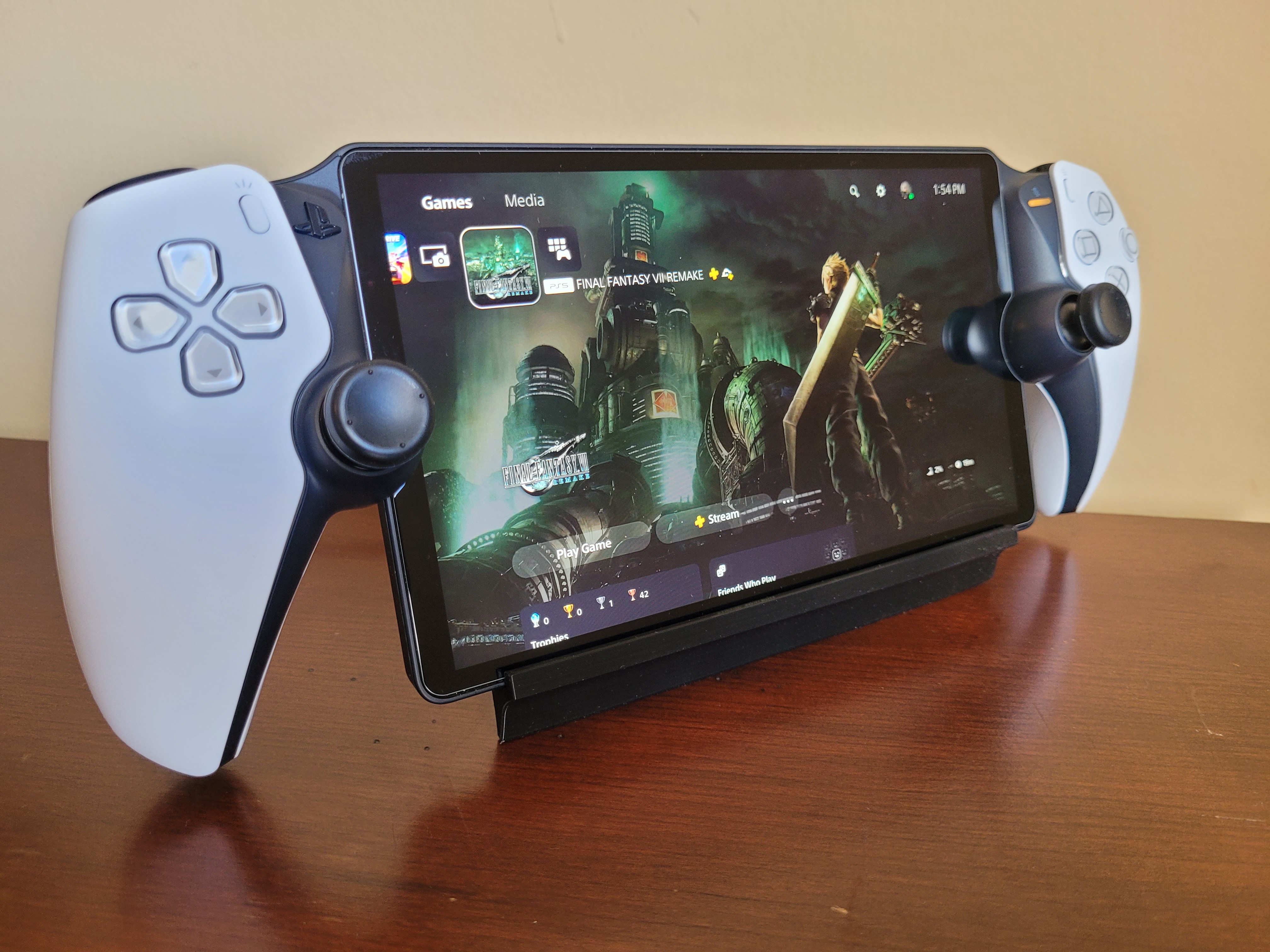 PlayStation Portal Stand with Charge Port & Cord Storage
