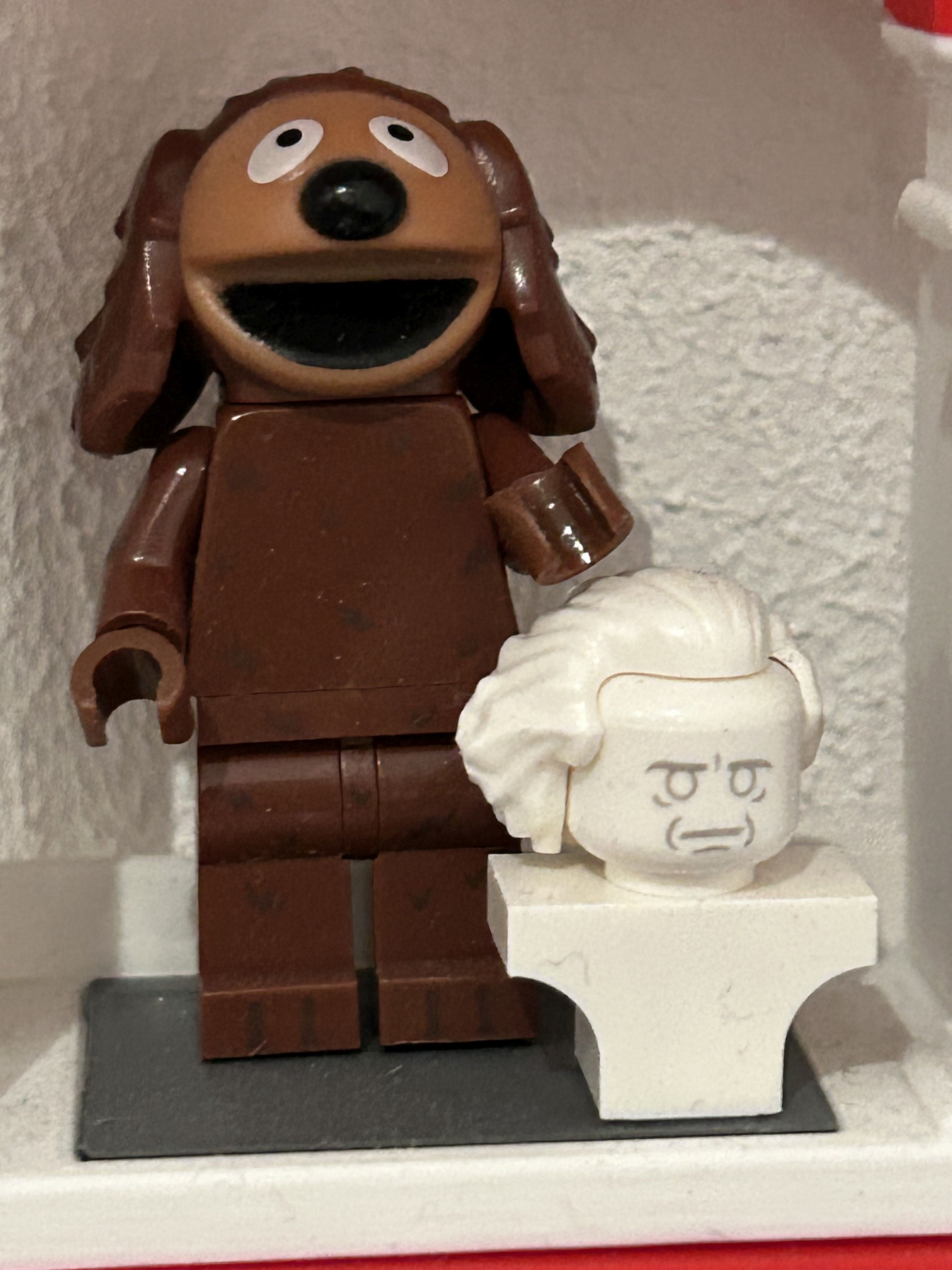 Lego - Muppet Mini Figure Base Plate - Gonzo - Rolf by Stefan T ...