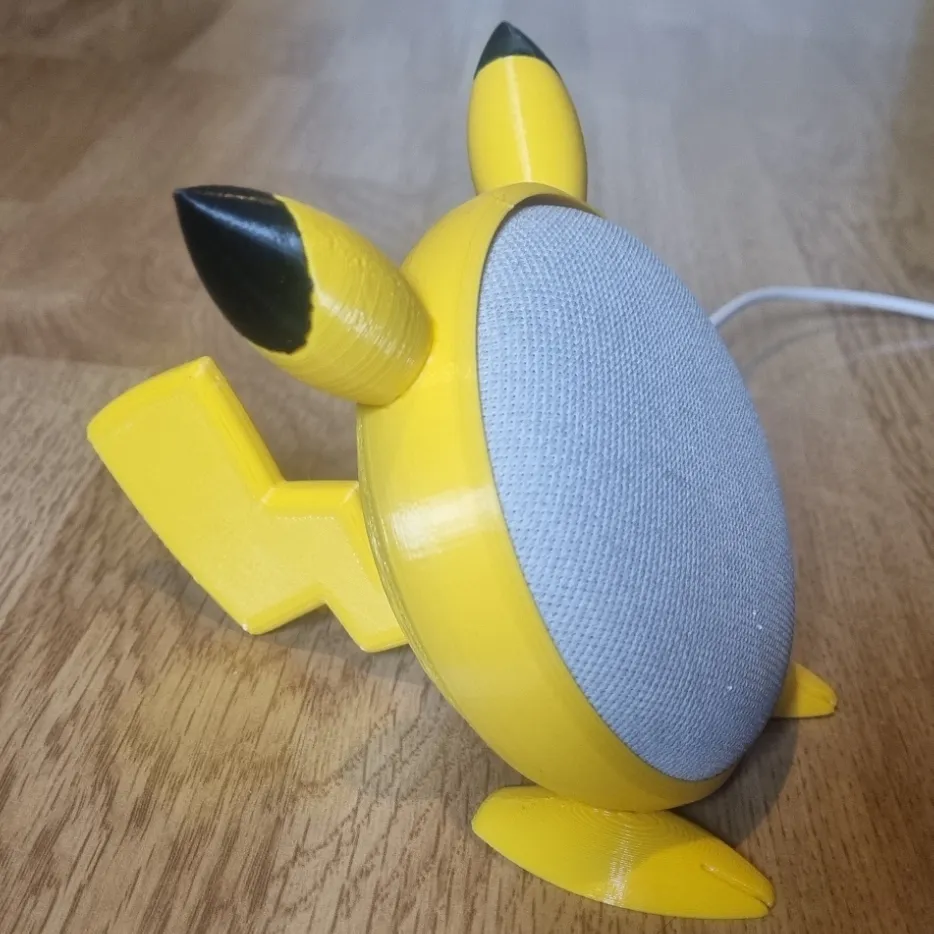Google home pikachu top