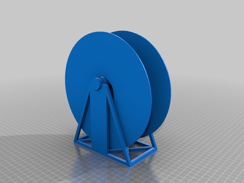 Miniatura 2 do modelo 3D Simple filament spool holder