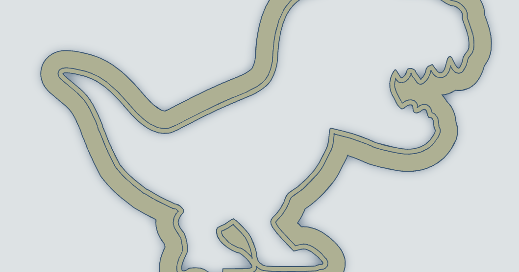 Dinosaur Cookie cutter dinosaur Cookie cutter by Best_codes Download