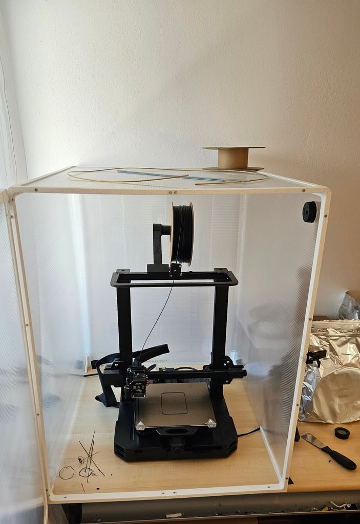 3d Printer Enclosure Fully Printed By Gxrkensalat Download Free Stl Model 6106