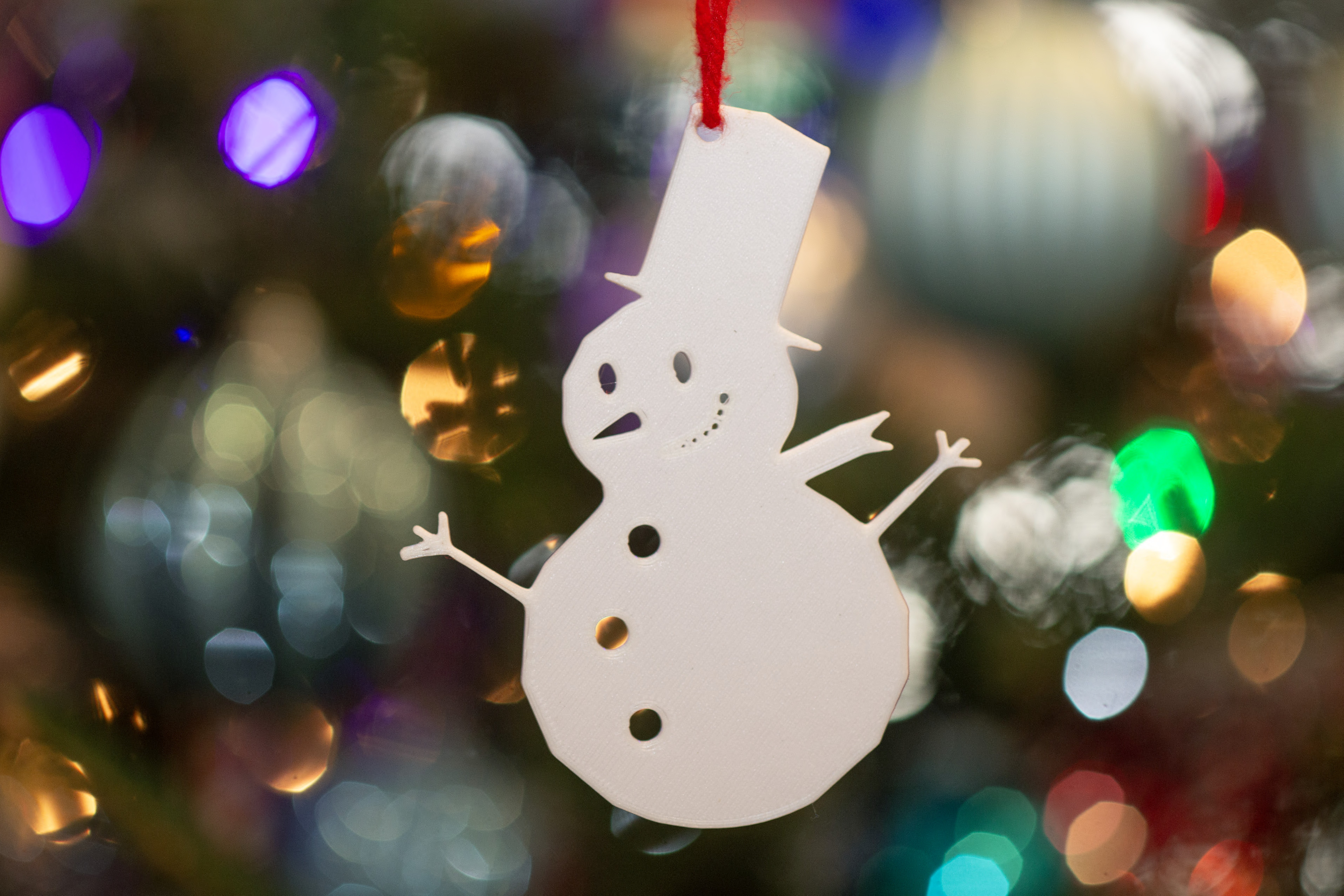 Snowman Christmas Ornament