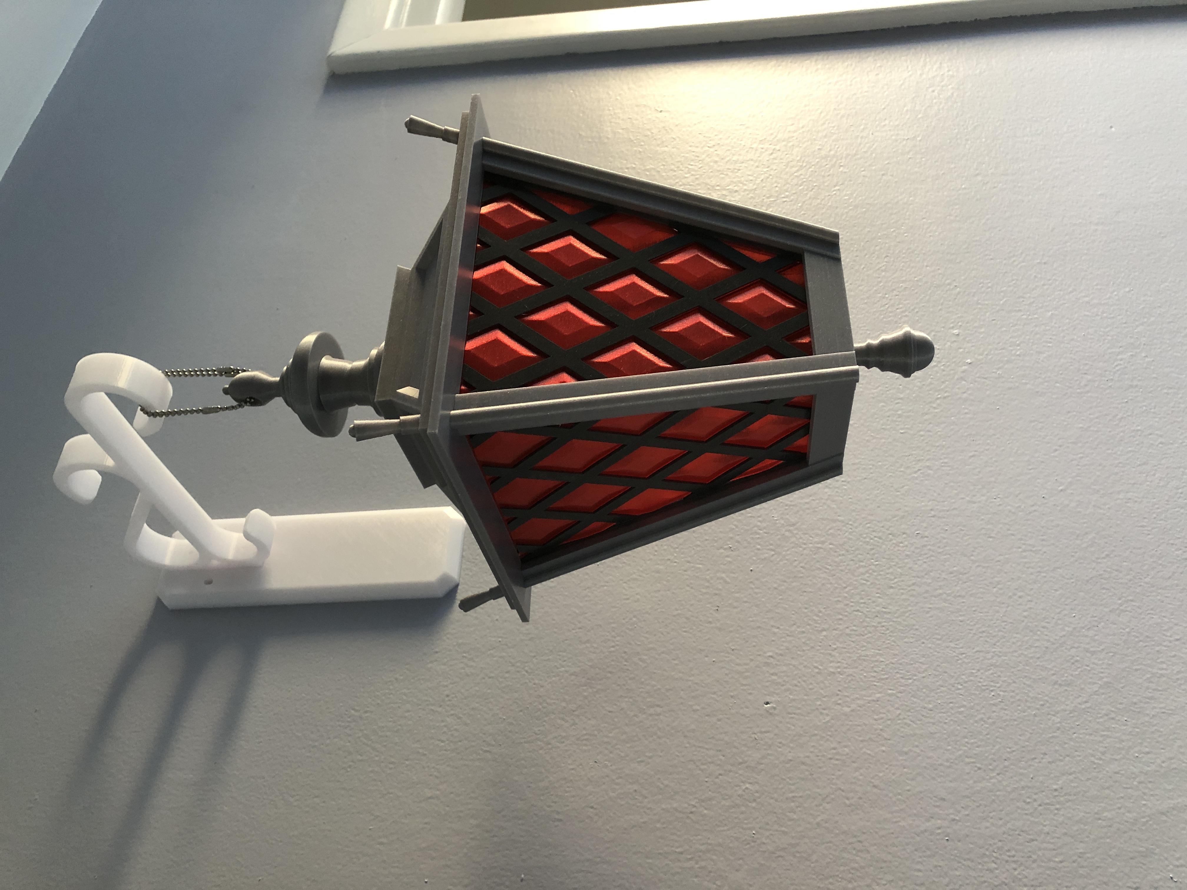"Leaded Glass" for Classic Lantern