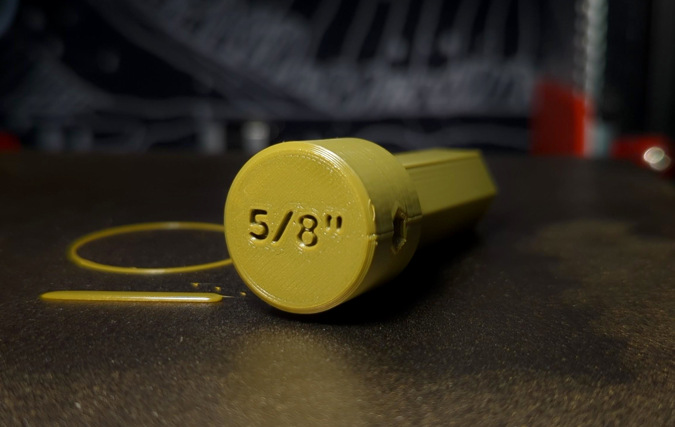 SAE Hex Socket Size Checkers